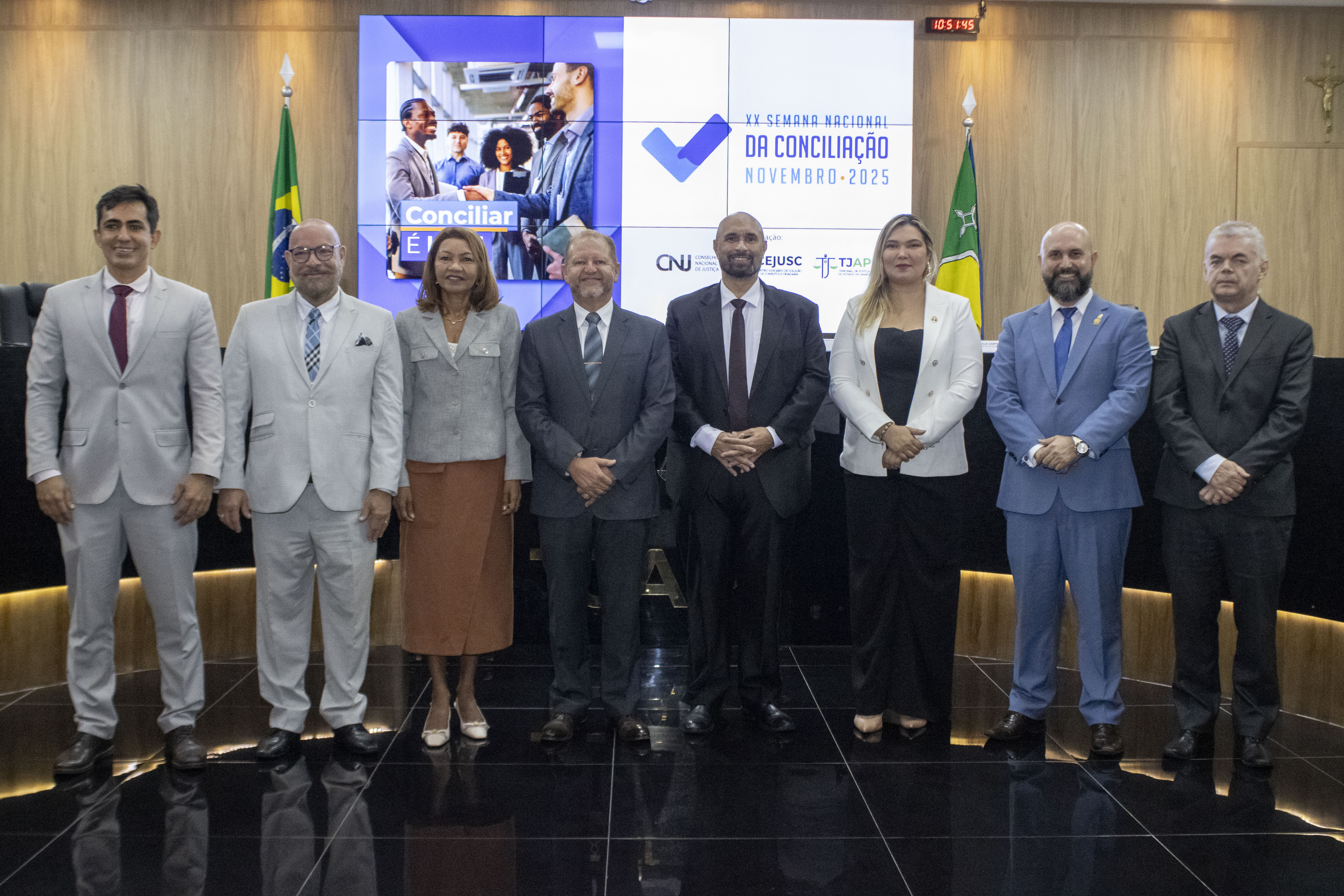 OAB-AP presente na abertura da 20ª Semana Nacional da Conciliação no Tribunal de Justiça do Amapá